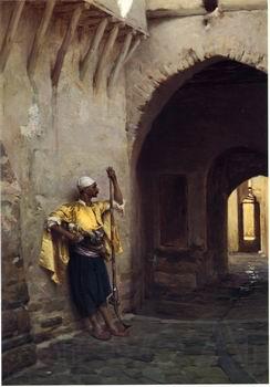 unknow artist Arab or Arabic people and life. Orientalism oil paintings 436